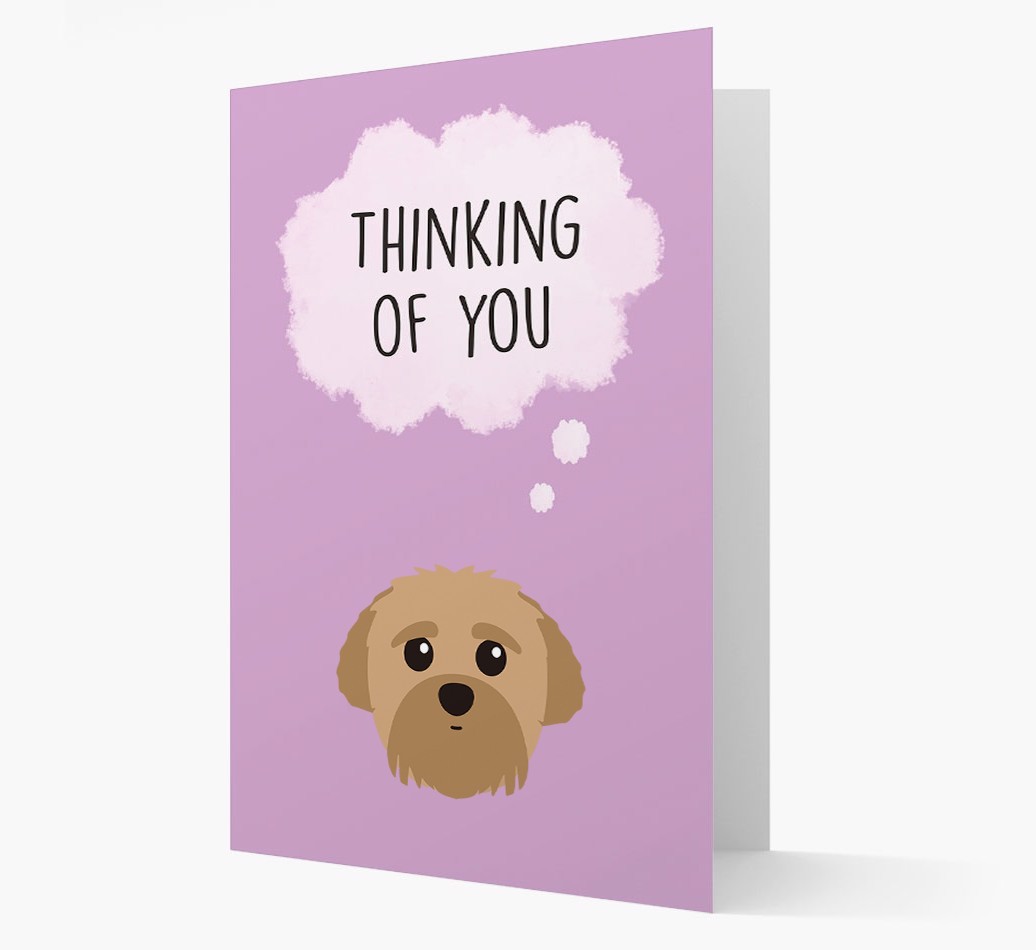 'Thinking of You' Card with {breedFullName} Icon