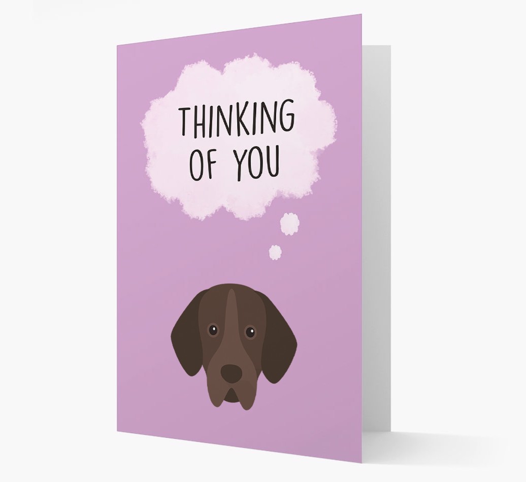 'Thinking of You' Card with {breedFullName} Icon