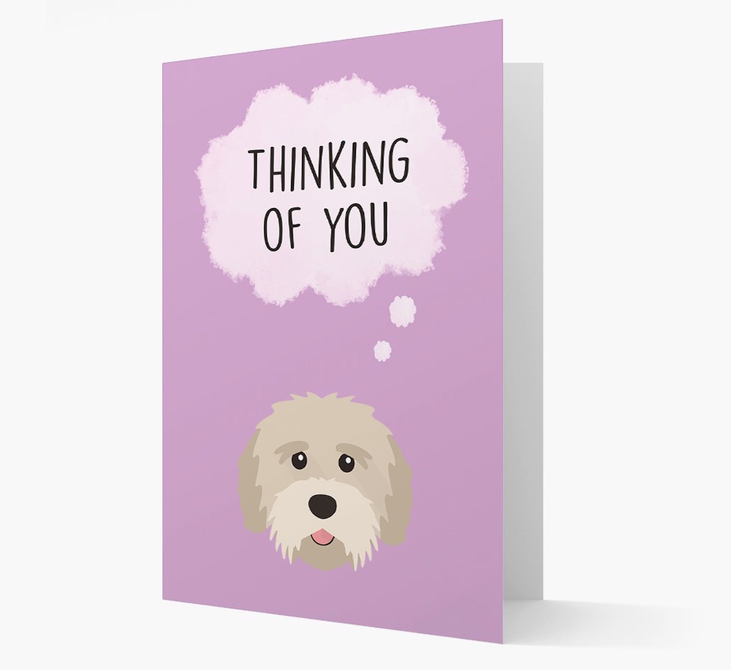 'Thinking of You' Card with {breedFullName} Icon