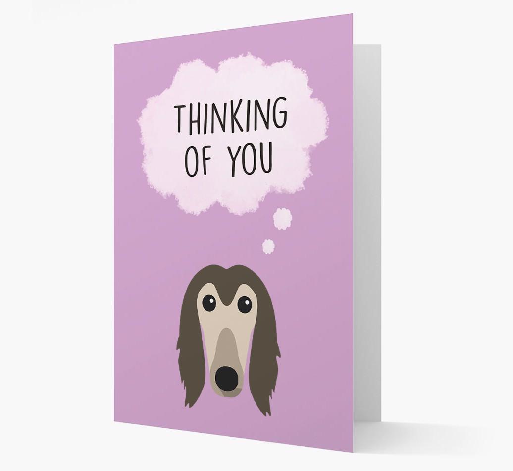 'Thinking of You' Card with {breedFullName} Icon