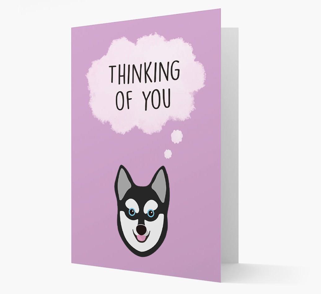 'Thinking of You' Card with {breedFullName} Icon