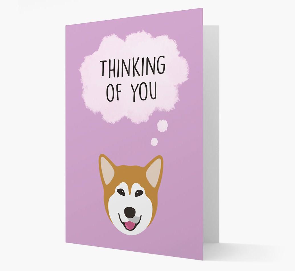 'Thinking of You' Card with {breedFullName} Icon