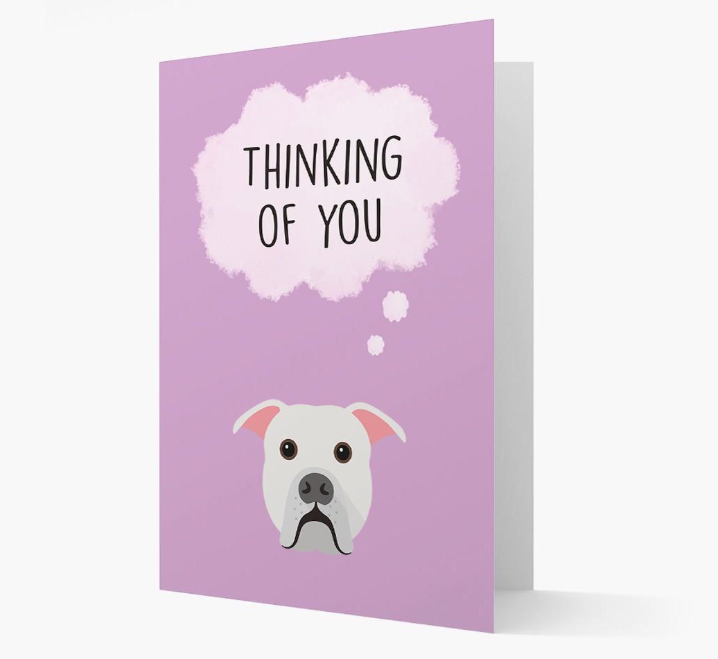 'Thinking of You' Card with {breedFullName} Icon