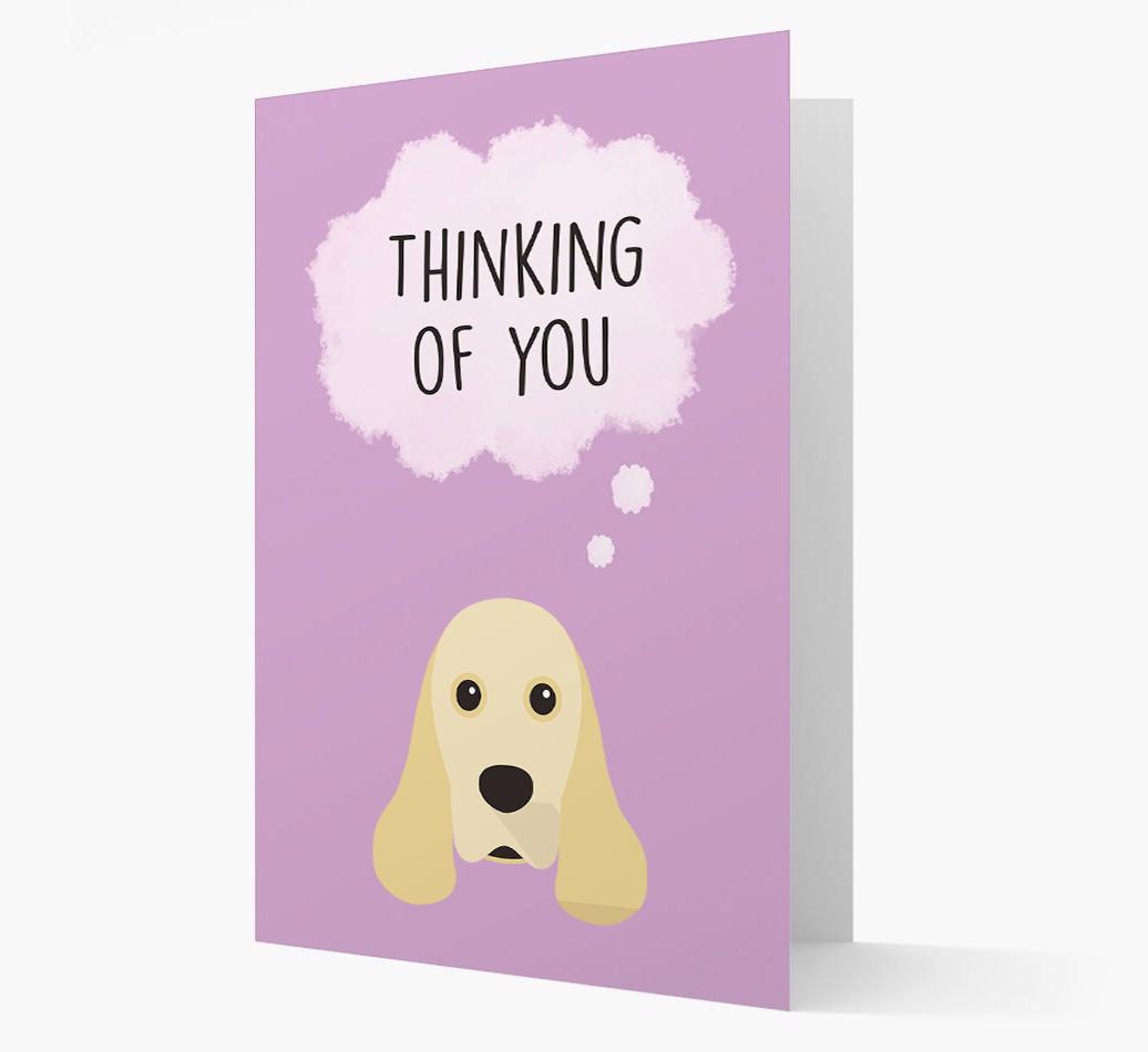 'Thinking of You' Card with {breedFullName} Icon