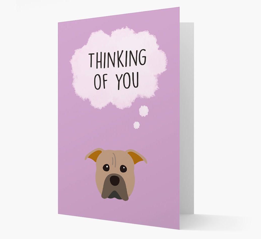 'Thinking of You' Card with {breedFullName} Icon