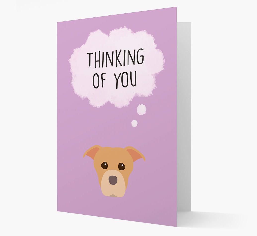 'Thinking of You' Card with {breedFullName} Icon
