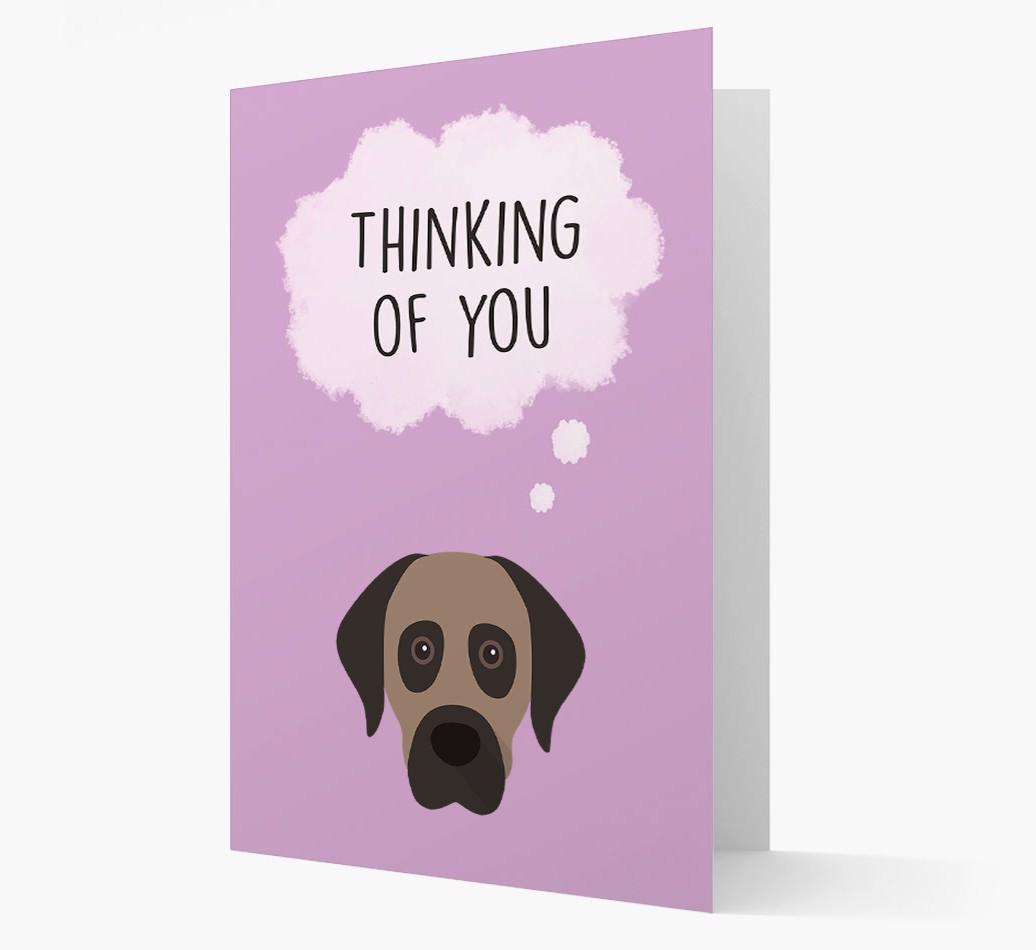 'Thinking of You' Card with {breedFullName} Icon