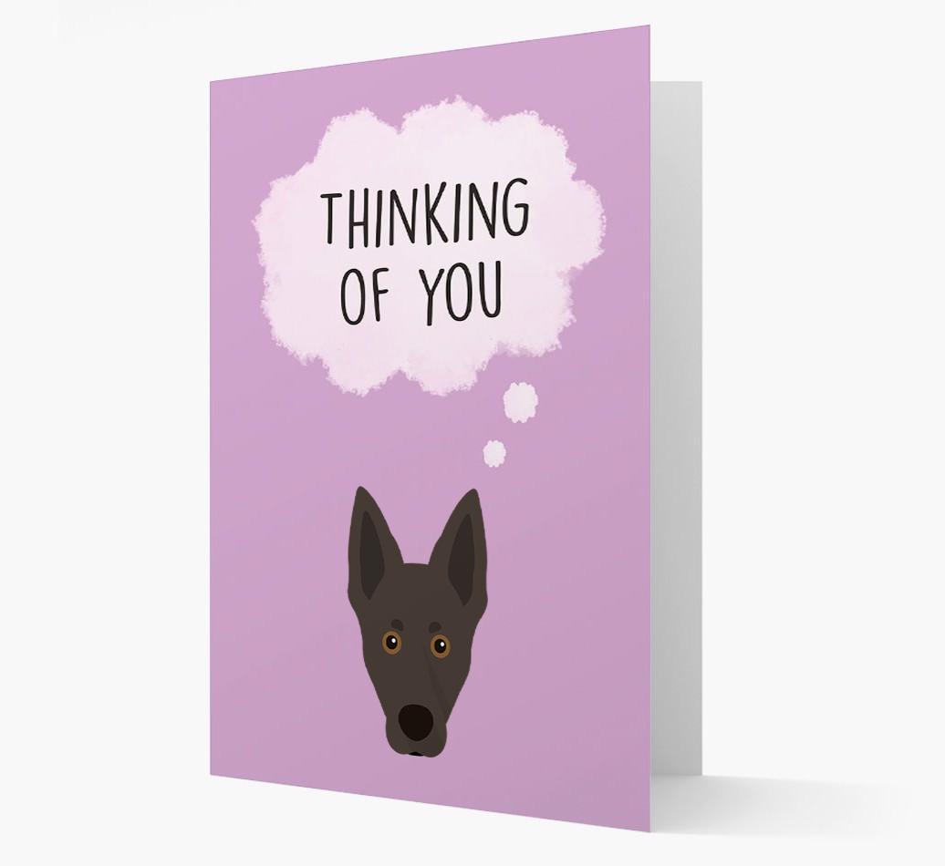 'Thinking of You' Card with {breedFullName} Icon
