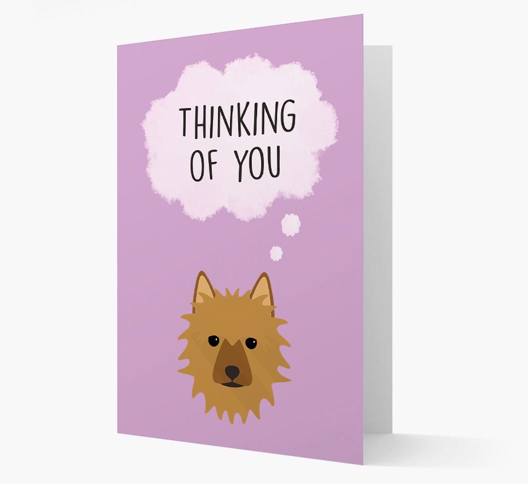 'Thinking of You' Card with {breedFullName} Icon