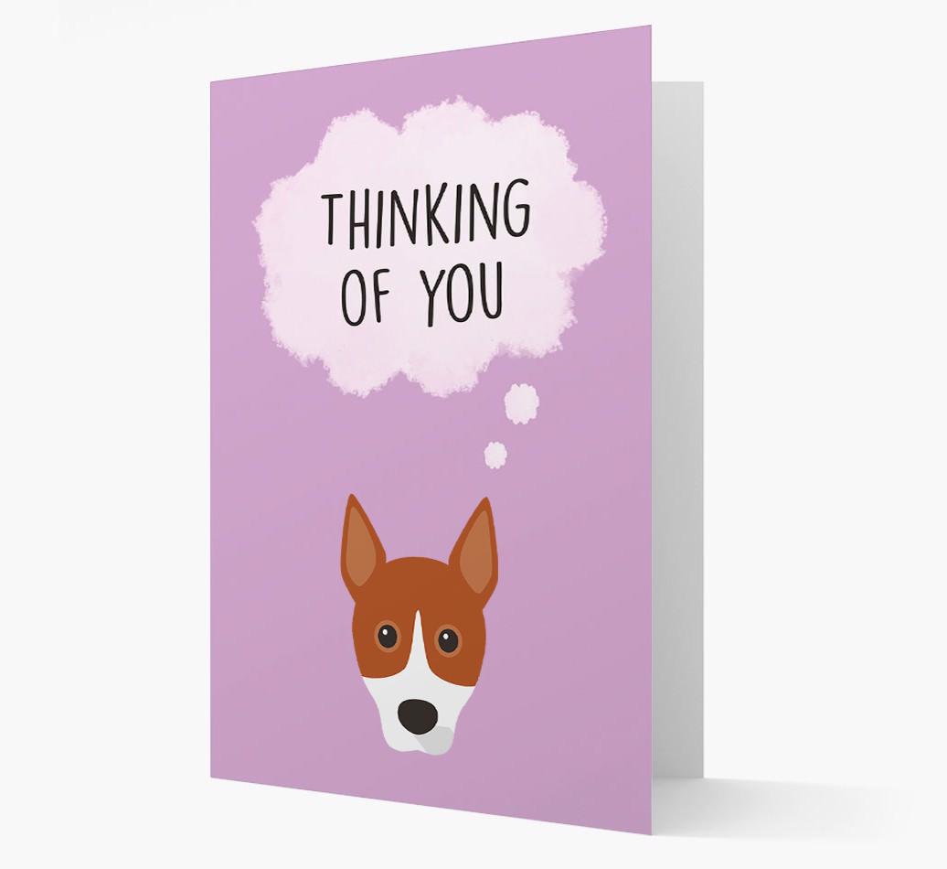 'Thinking of You' Card with {breedFullName} Icon