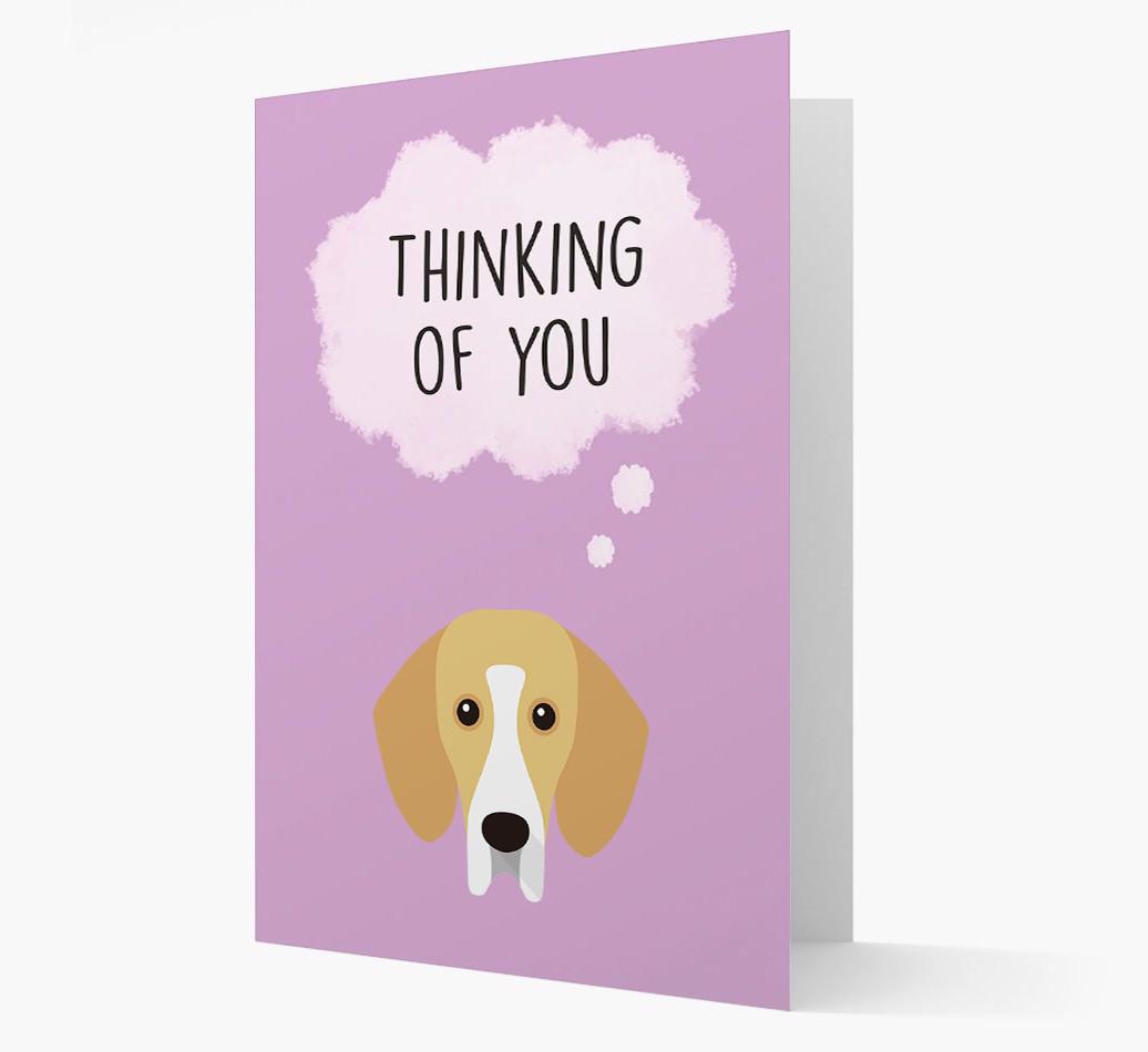 'Thinking of You' Card with {breedFullName} Icon