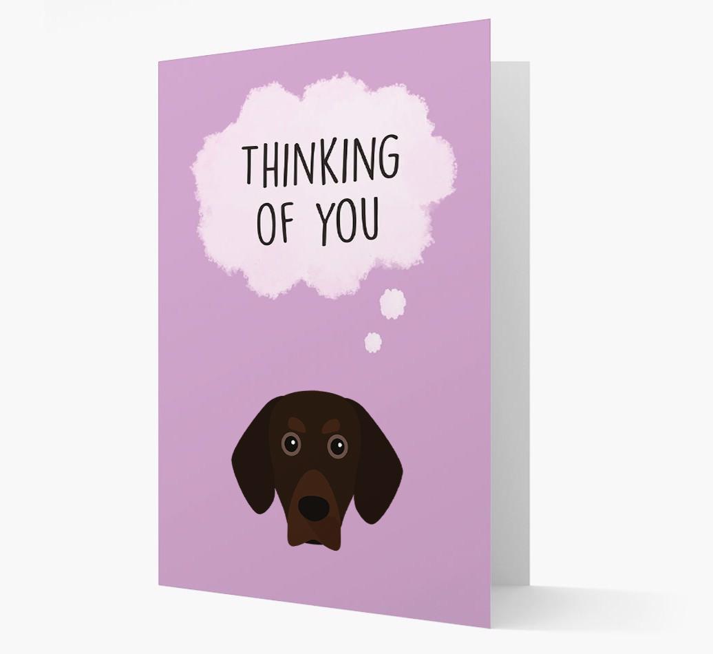 'Thinking of You' Card with {breedFullName} Icon