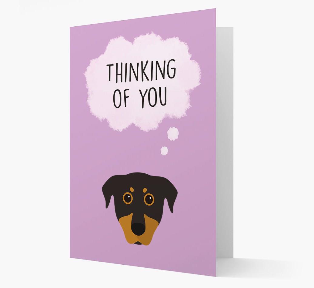 'Thinking of You' Card with {breedFullName} Icon