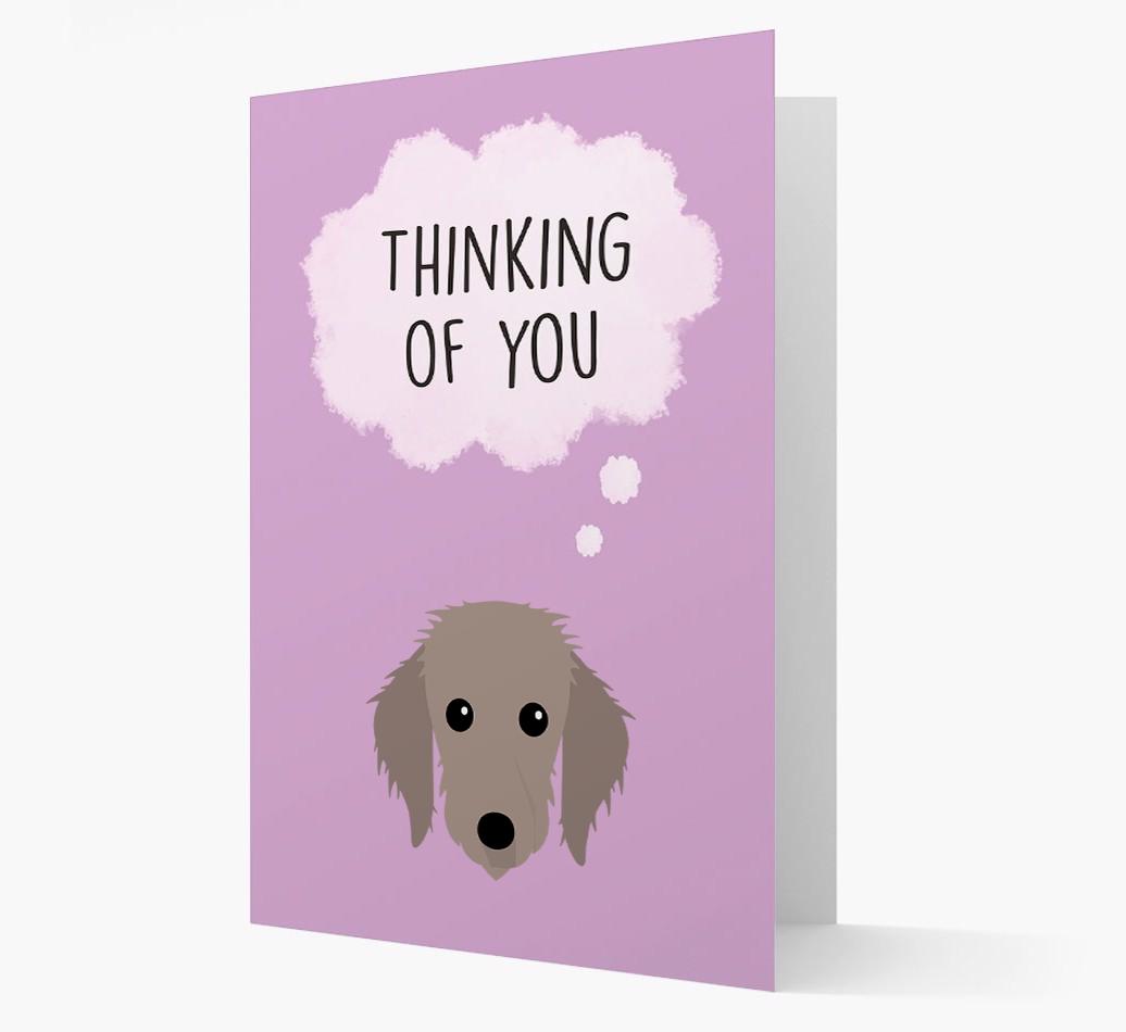 'Thinking of You' Card with {breedFullName} Icon