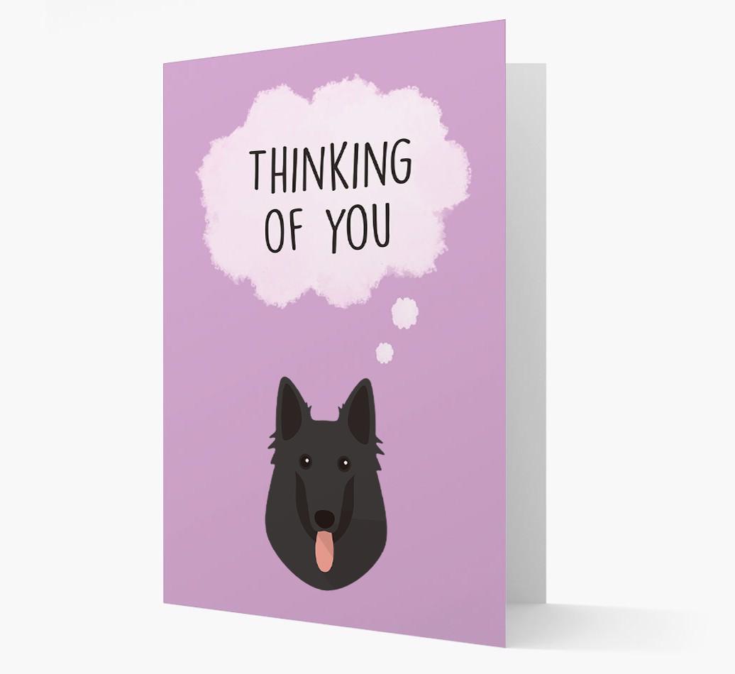 'Thinking of You' Card with {breedFullName} Icon