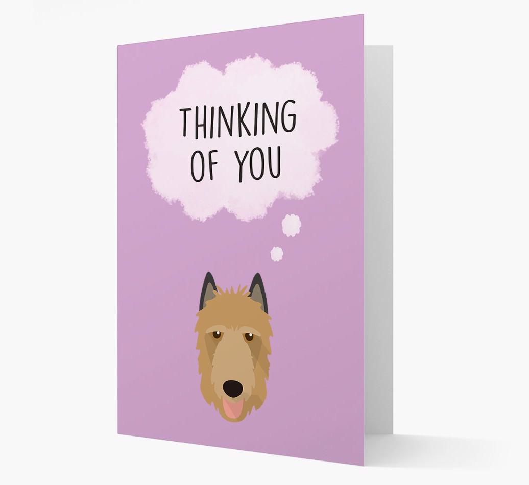 'Thinking of You' Card with {breedFullName} Icon