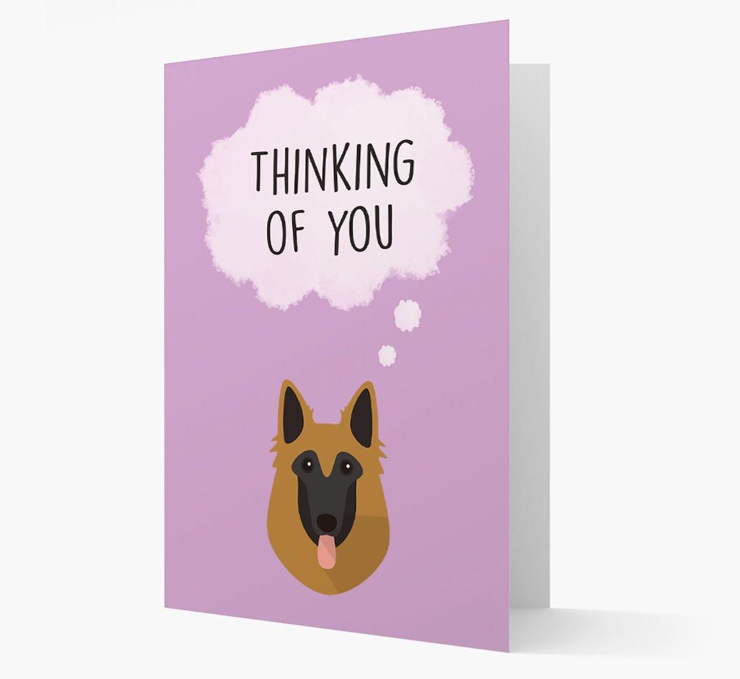 'Thinking of You' Card with {breedFullName} Icon