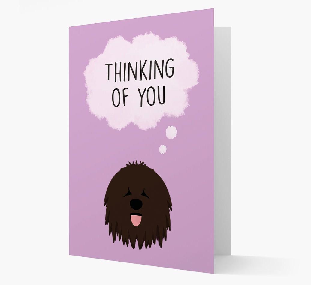 'Thinking of You' Card with {breedFullName} Icon