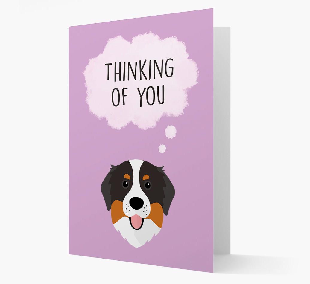 'Thinking of You' Card with {breedFullName} Icon