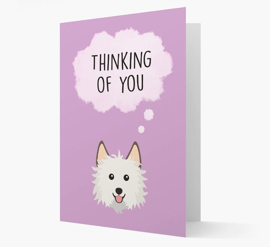 'Thinking of You' Card with {breedFullName} Icon