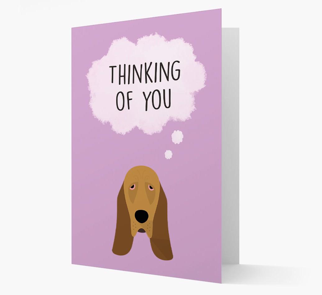 'Thinking of You' Card with {breedFullName} Icon