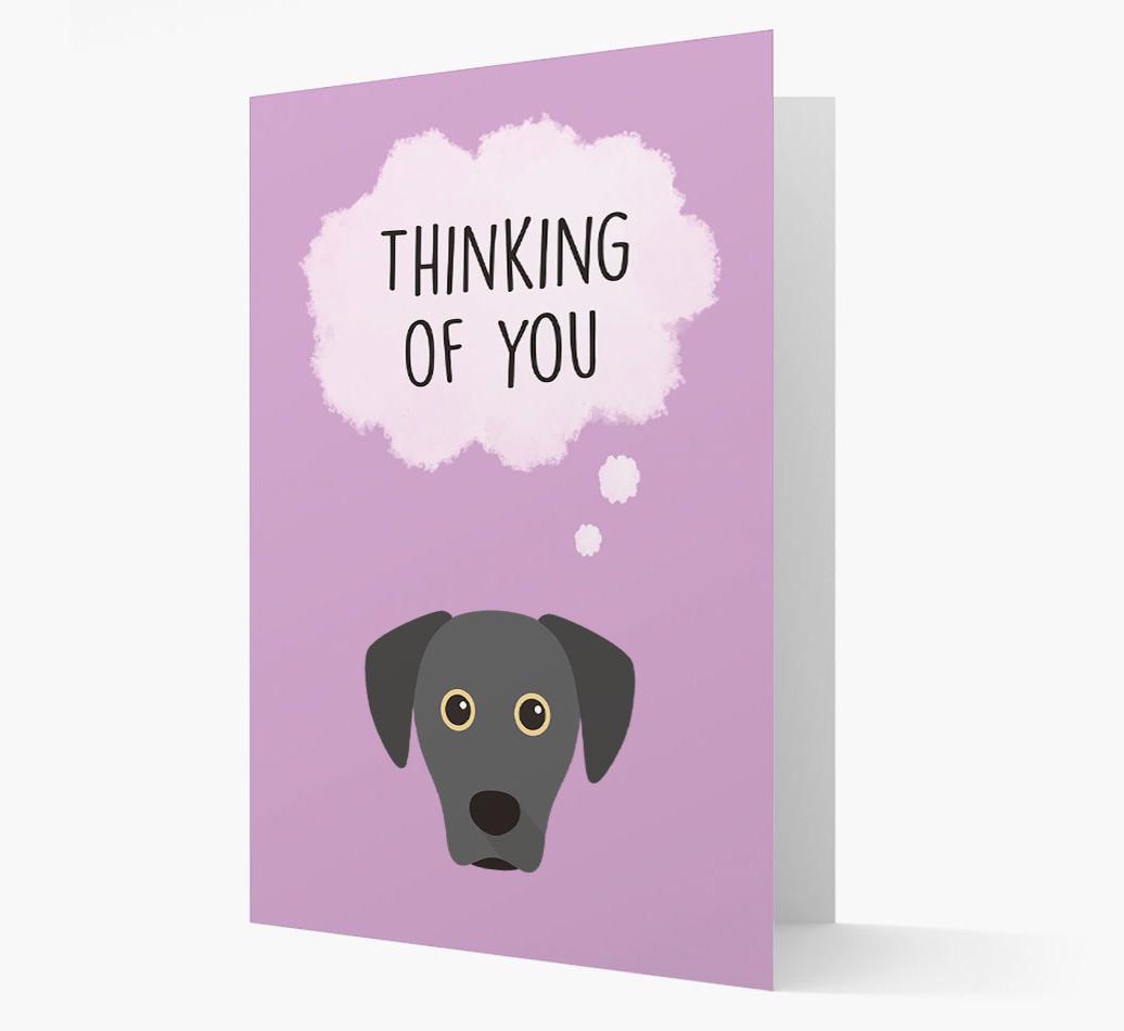 'Thinking of You' Card with {breedFullName} Icon