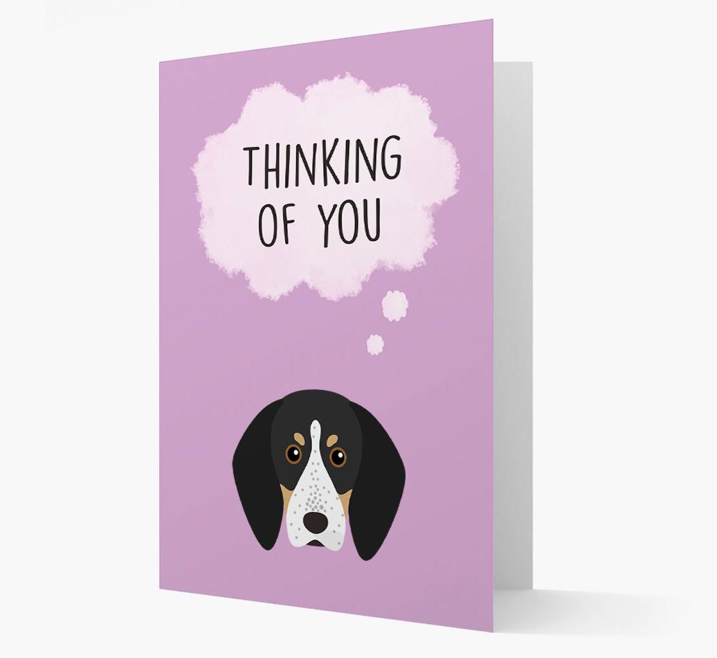'Thinking of You' Card with {breedFullName} Icon