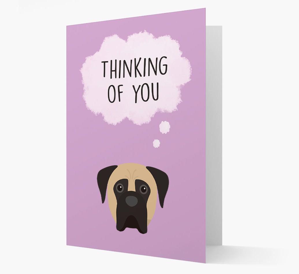 'Thinking of You' Card with {breedFullName} Icon