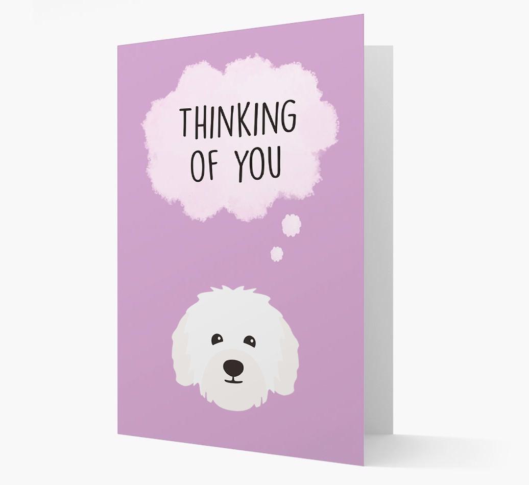 'Thinking of You' Card with {breedFullName} Icon