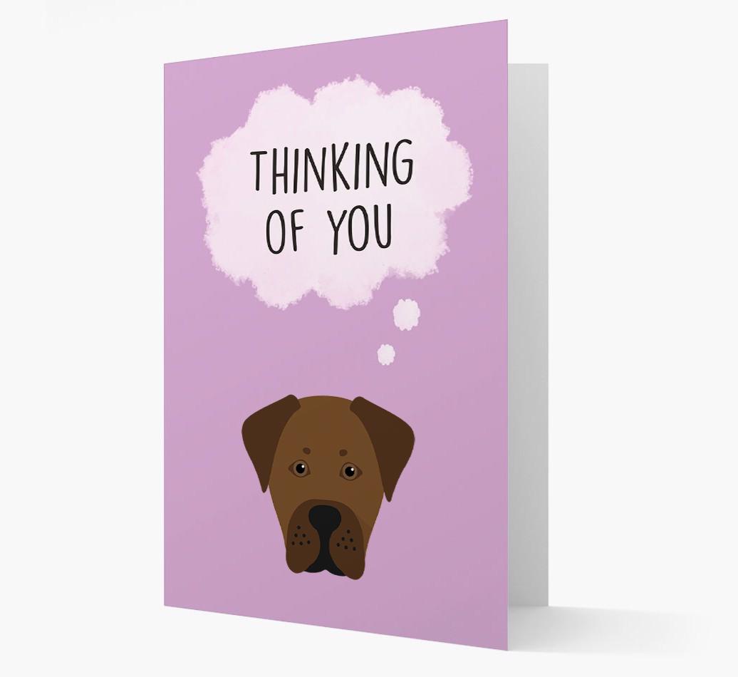 'Thinking of You' Card with {breedFullName} Icon