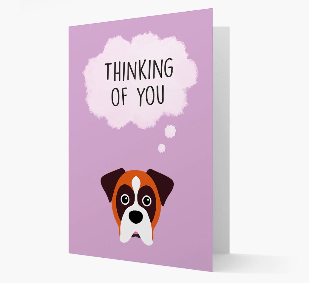 'Thinking of You' Card with {breedFullName} Icon