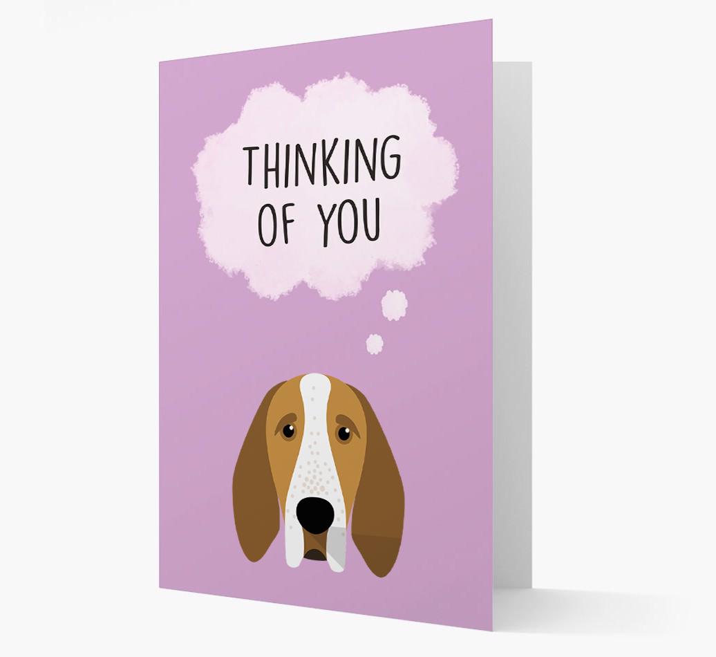 'Thinking of You' Card with {breedFullName} Icon