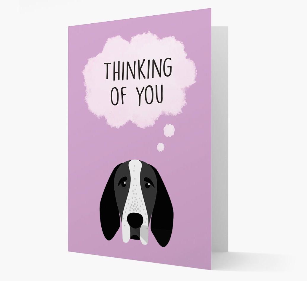 'Thinking of You' Card with {breedFullName} Icon