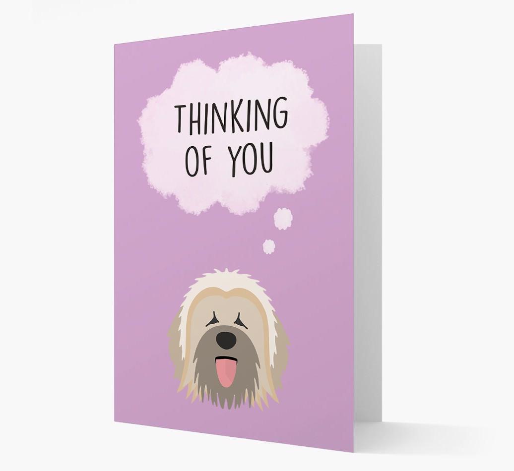 'Thinking of You' Card with {breedFullName} Icon