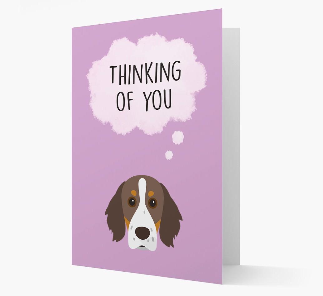 'Thinking of You' Card with {breedFullName} Icon