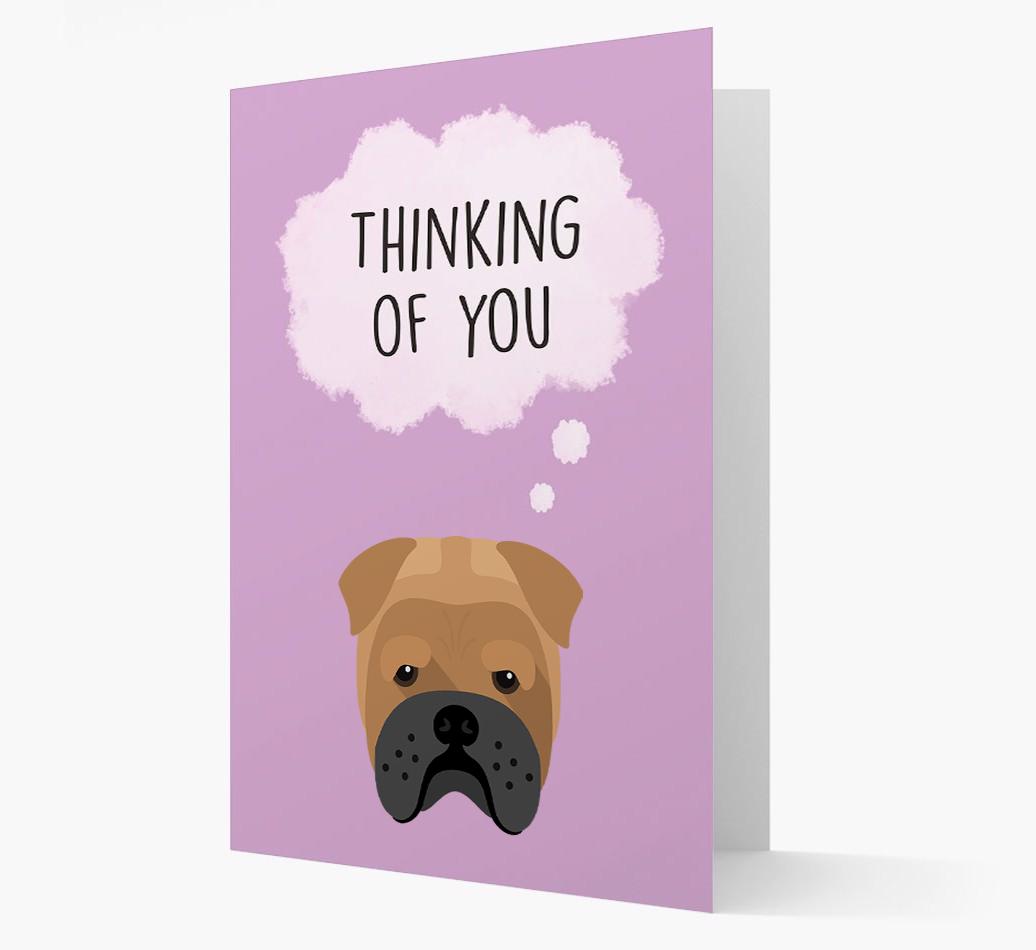 'Thinking of You' Card with {breedFullName} Icon