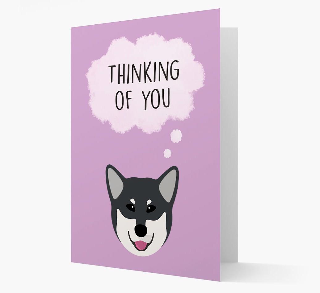 'Thinking of You' Card with {breedFullName} Icon