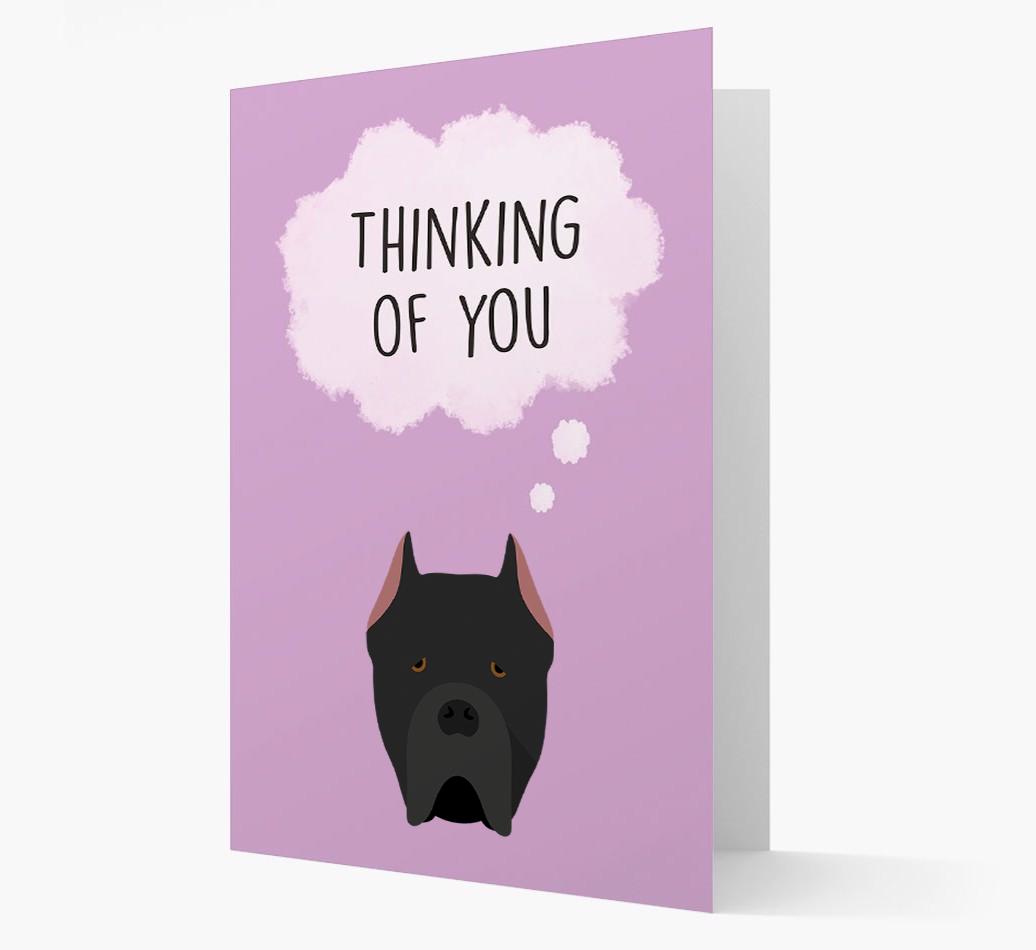 'Thinking of You' Card with {breedFullName} Icon