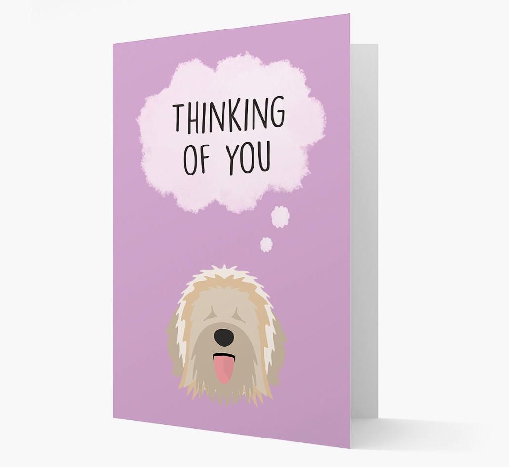 'Thinking of You' Card with {breedFullName} Icon