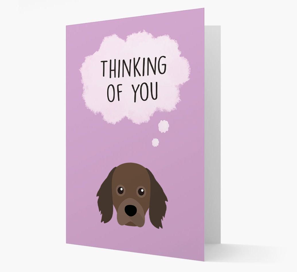 'Thinking of You' Card with {breedFullName} Icon