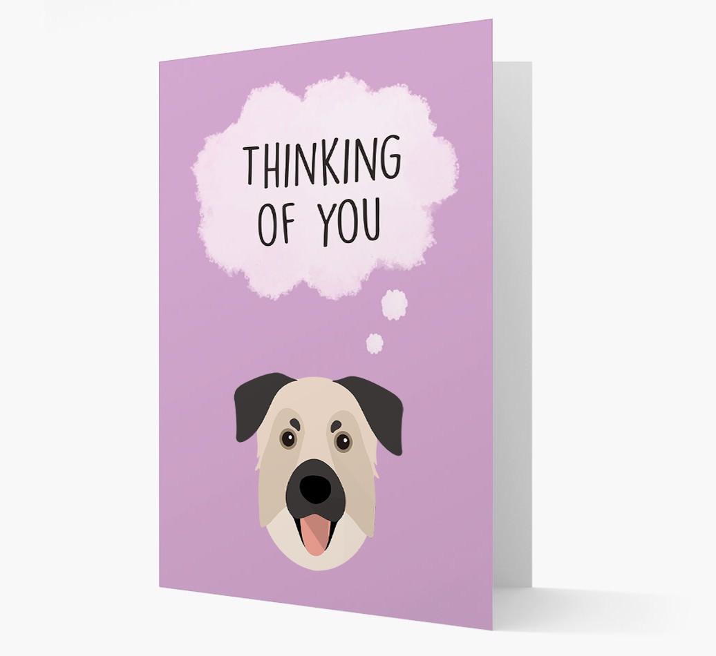 'Thinking of You' Card with {breedFullName} Icon