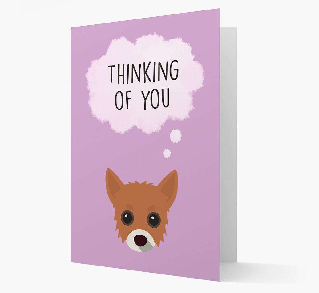 'Thinking of You' Card with {breedFullName} Icon
