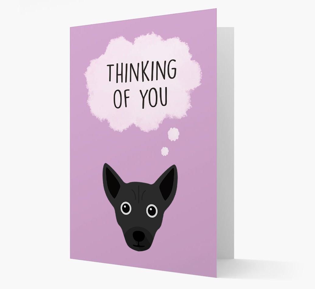 'Thinking of You' Card with {breedFullName} Icon