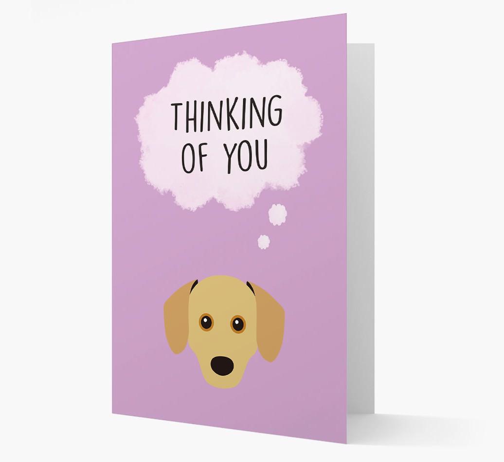 'Thinking of You' Card with {breedFullName} Icon