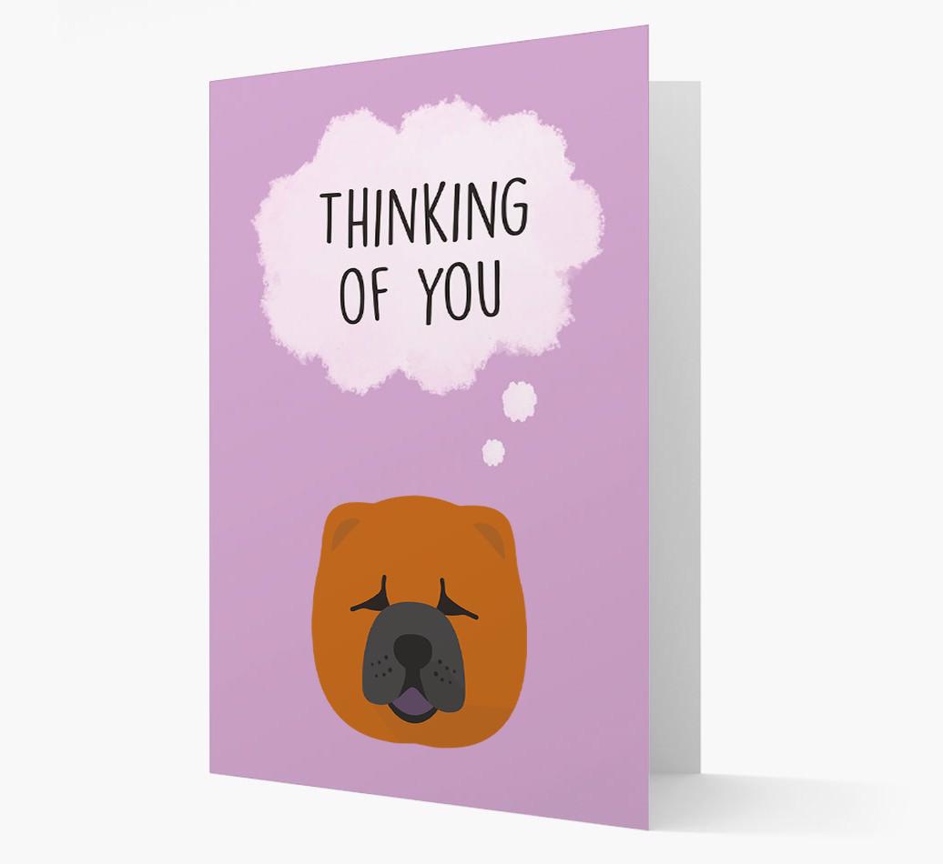 'Thinking of You' Card with {breedFullName} Icon