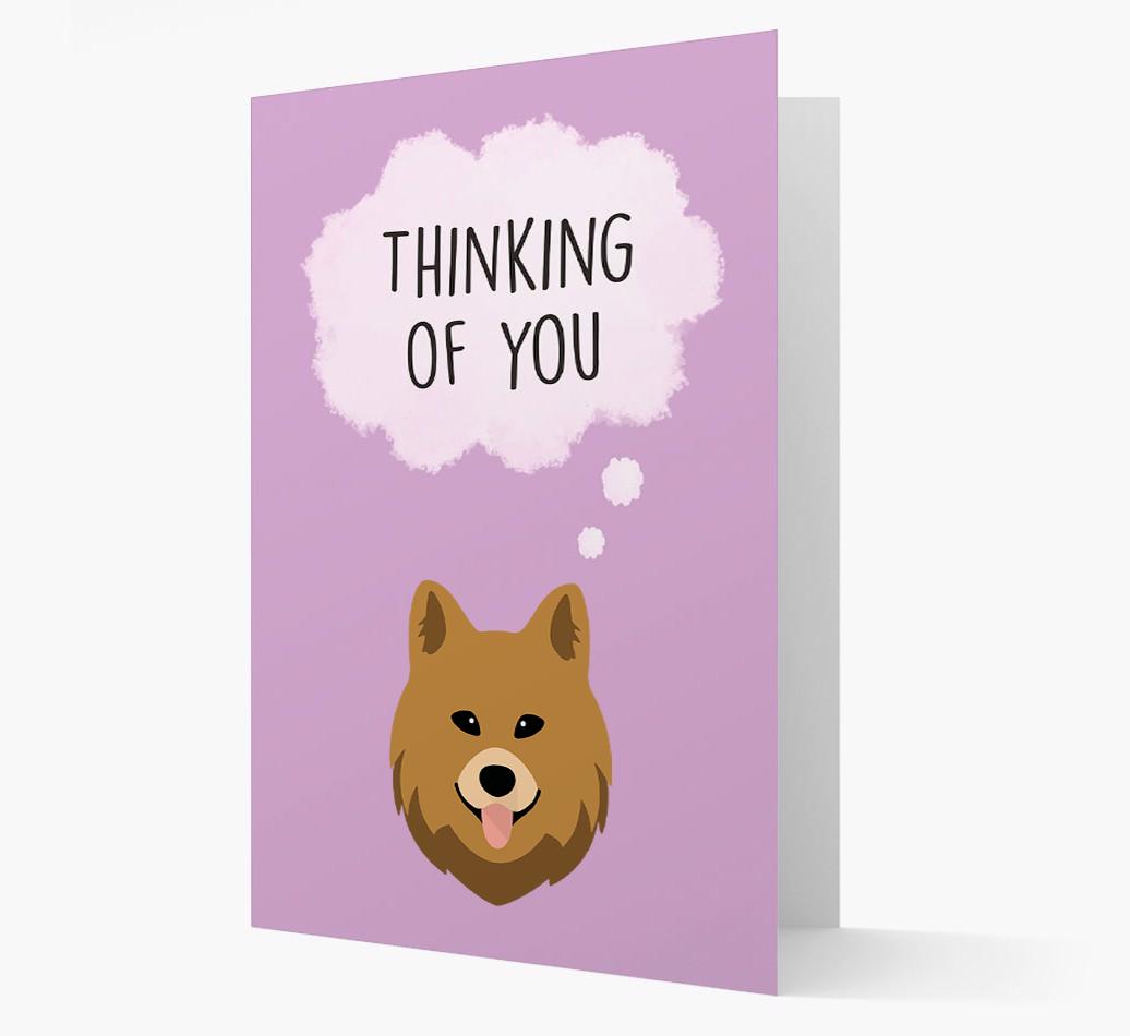 'Thinking of You' Card with {breedFullName} Icon