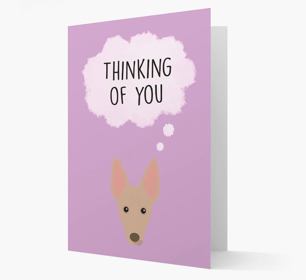 'Thinking of You' Card with {breedFullName} Icon