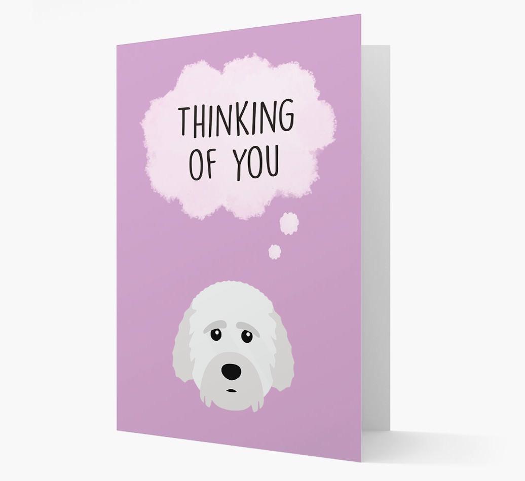 'Thinking of You' Card with {breedFullName} Icon
