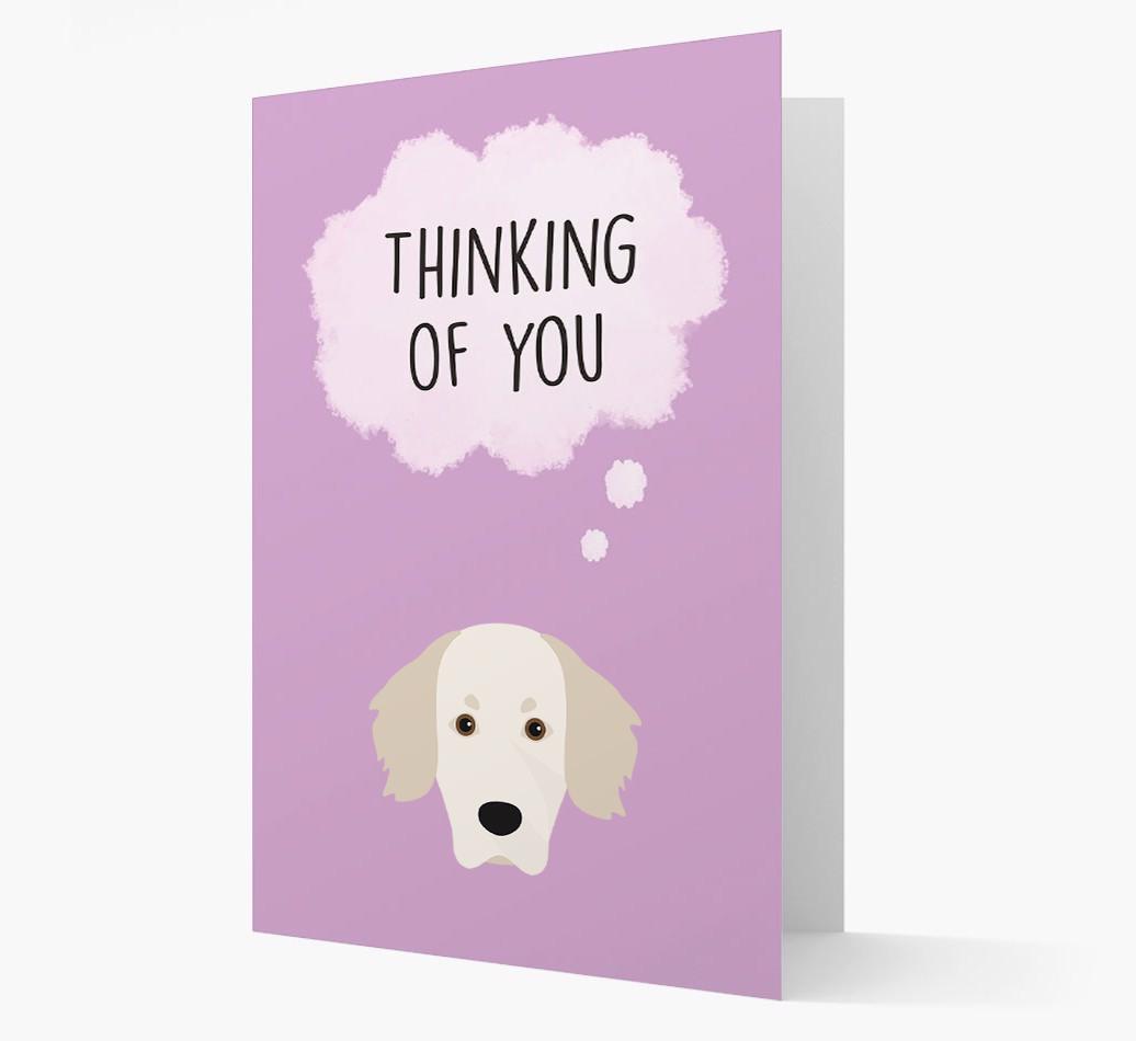 'Thinking of You' Card with {breedFullName} Icon