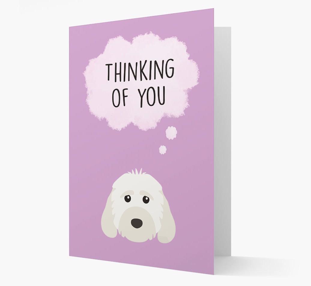 'Thinking of You' Card with {breedFullName} Icon
